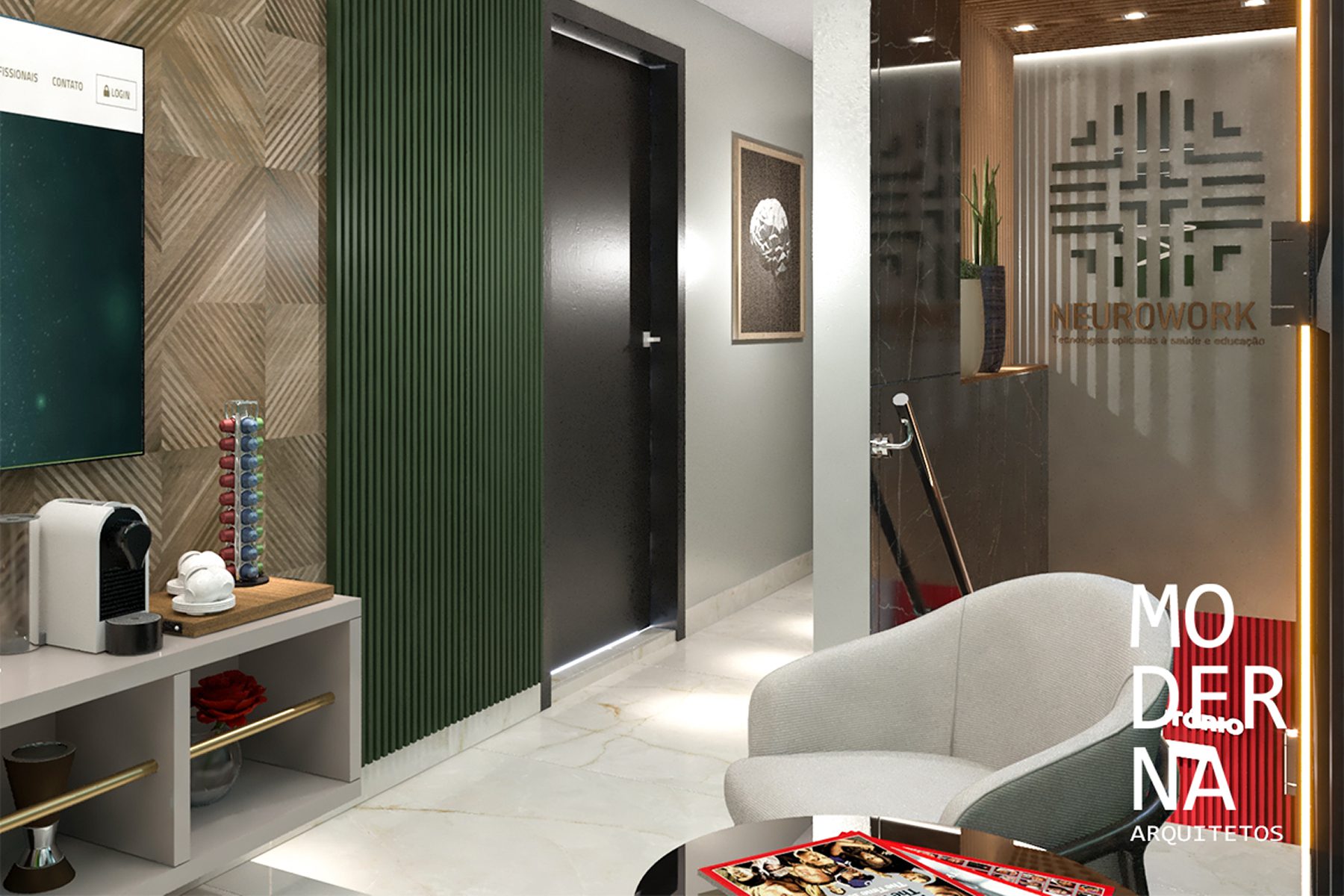 Projeto destinado a galeria de projetos de arquitetura