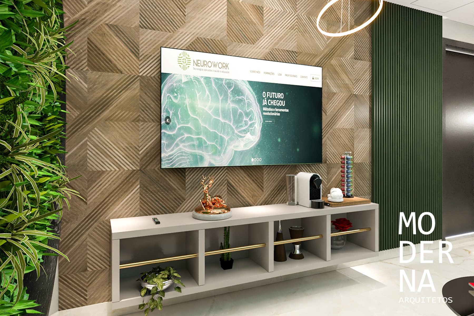 Projeto destinado a galeria de projetos de arquitetura