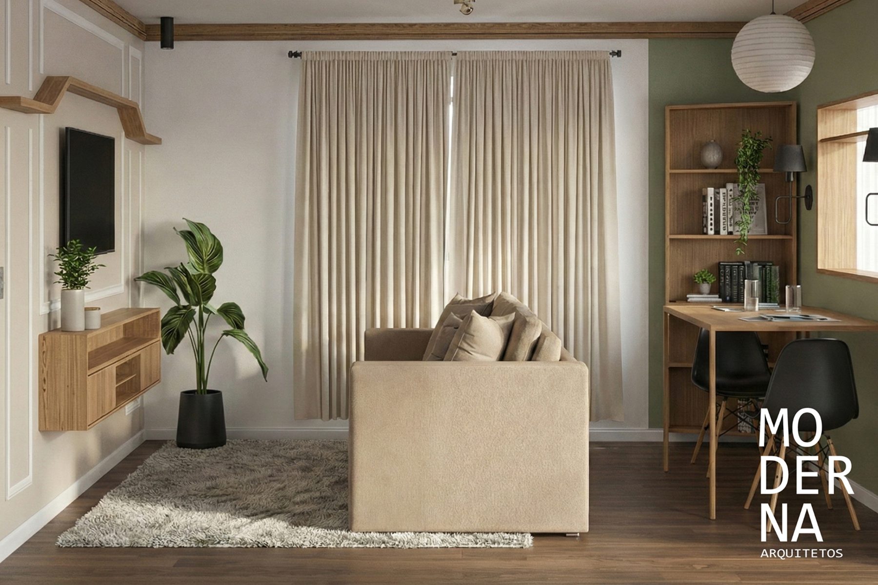 Projeto destinado a área de galeria da projetos de arquitetura