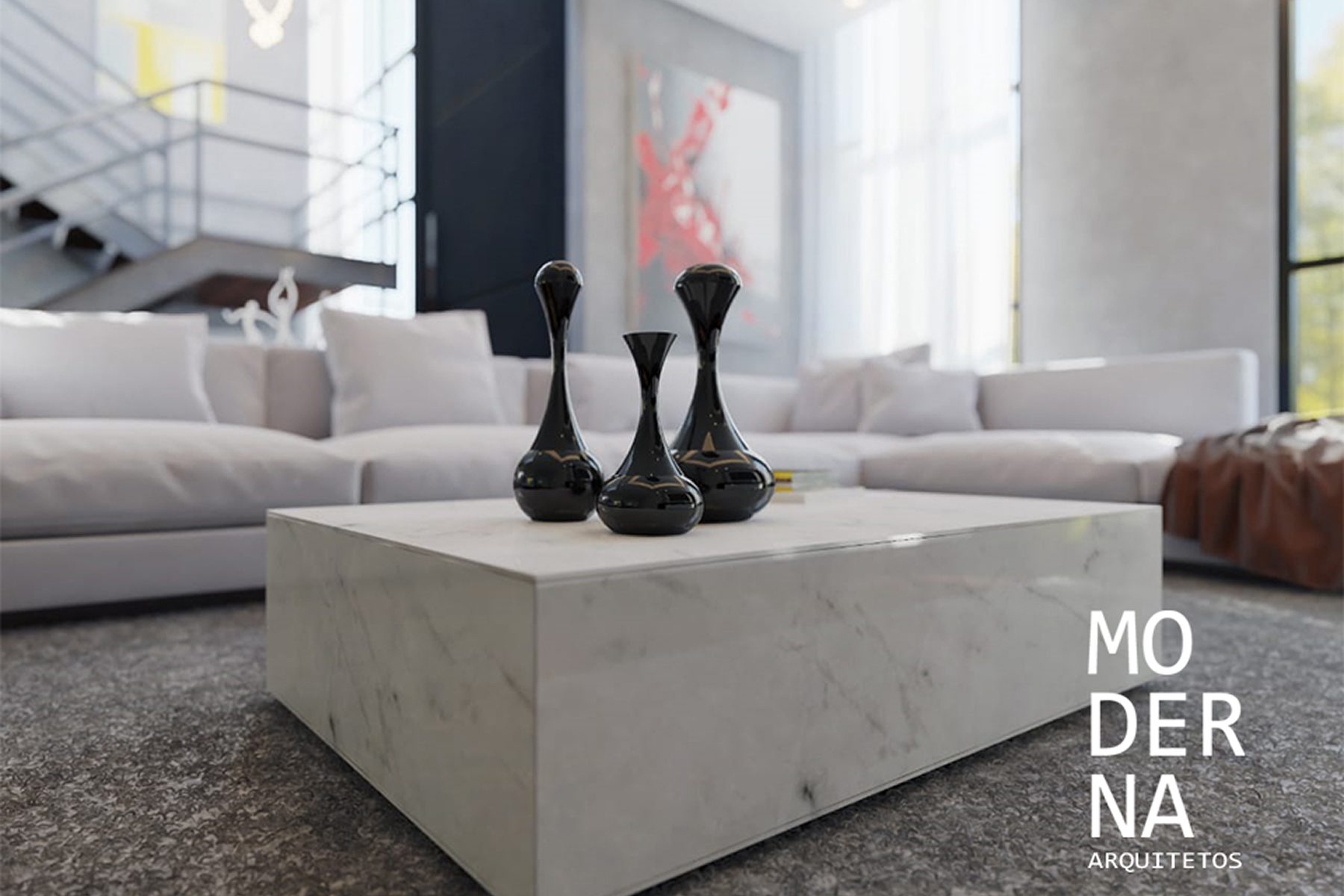 Projeto destinado a área de galeria da projetos de arquitetura