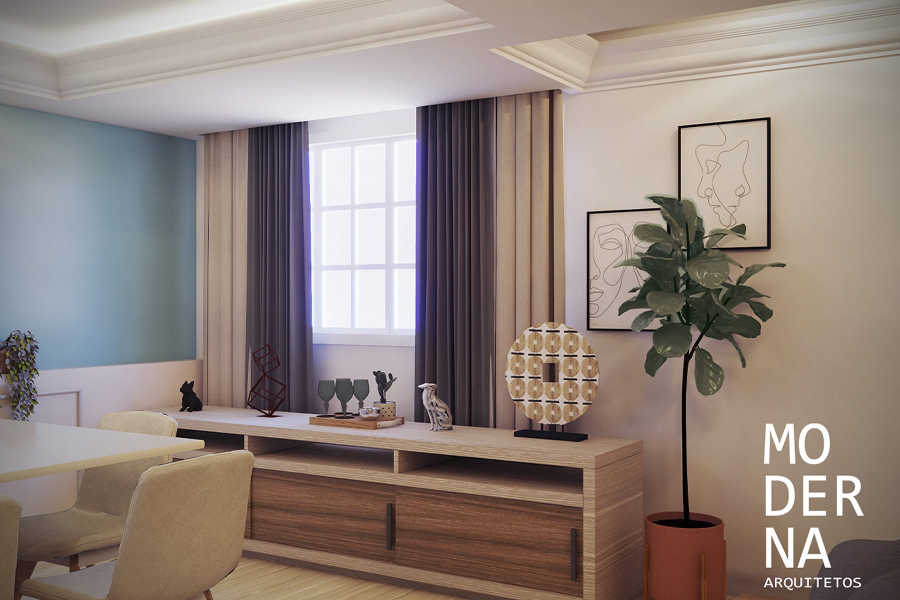 Projeto destinado a área de galeria da projetos de arquitetura