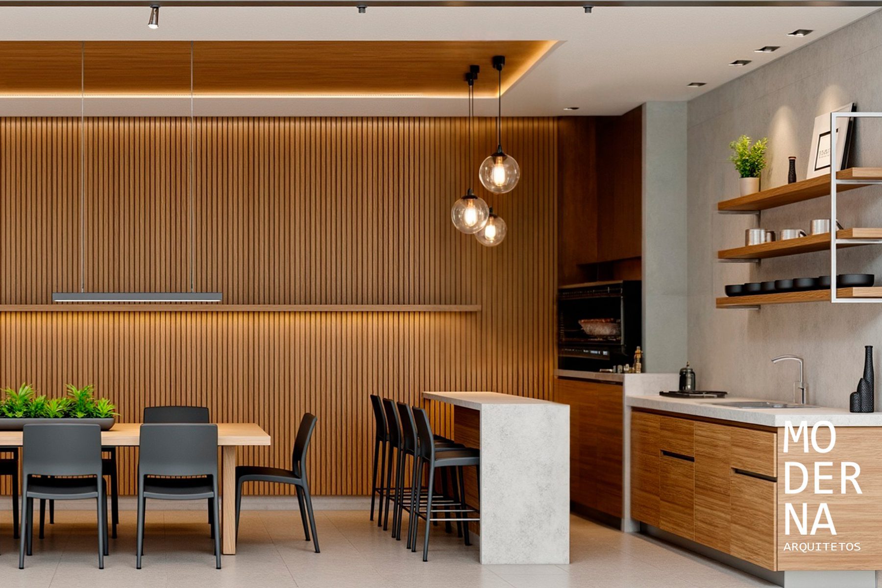 Projeto de arquitetura destinado a área de galeria referente a sessão de projetos de area externa