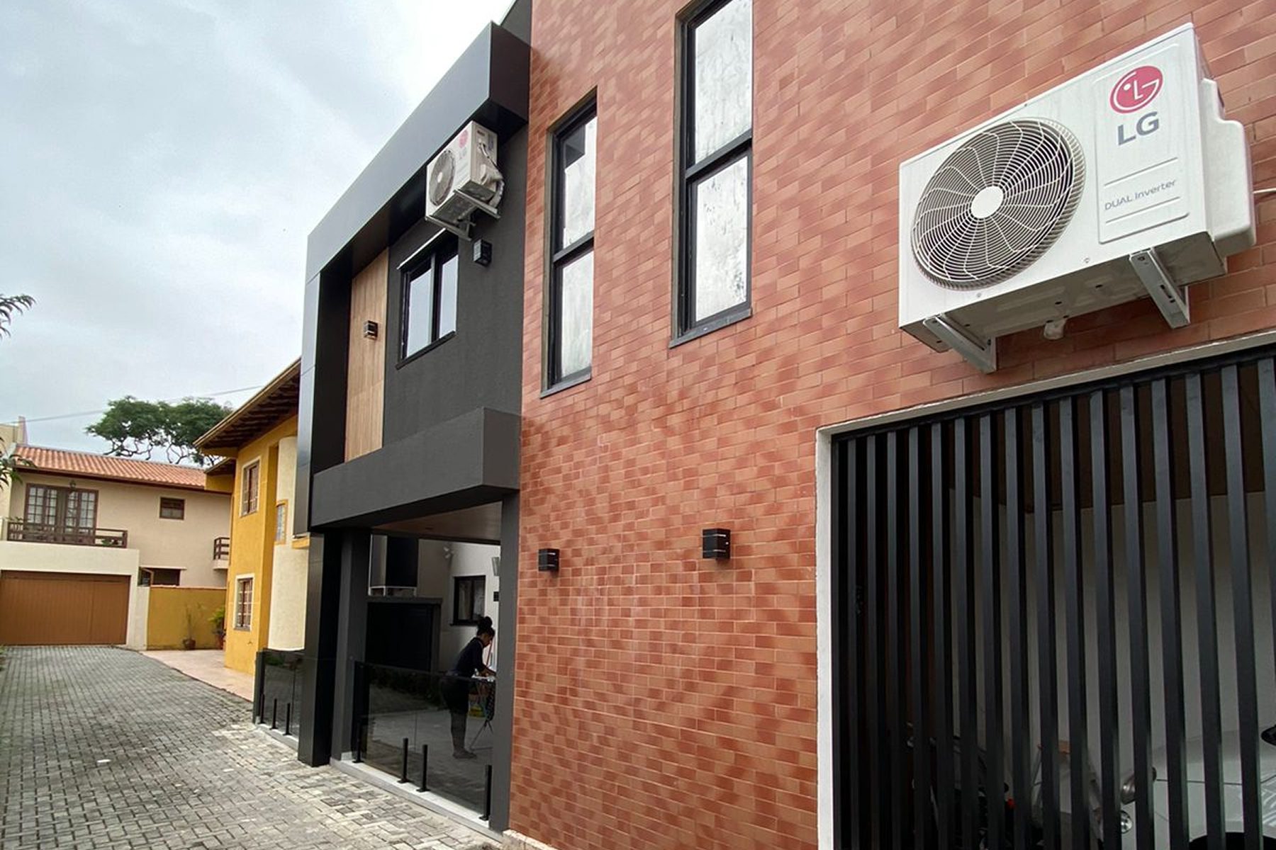 Projeto de arquitetura destinado a área de galeria referente a sessão de projetos de fachadas