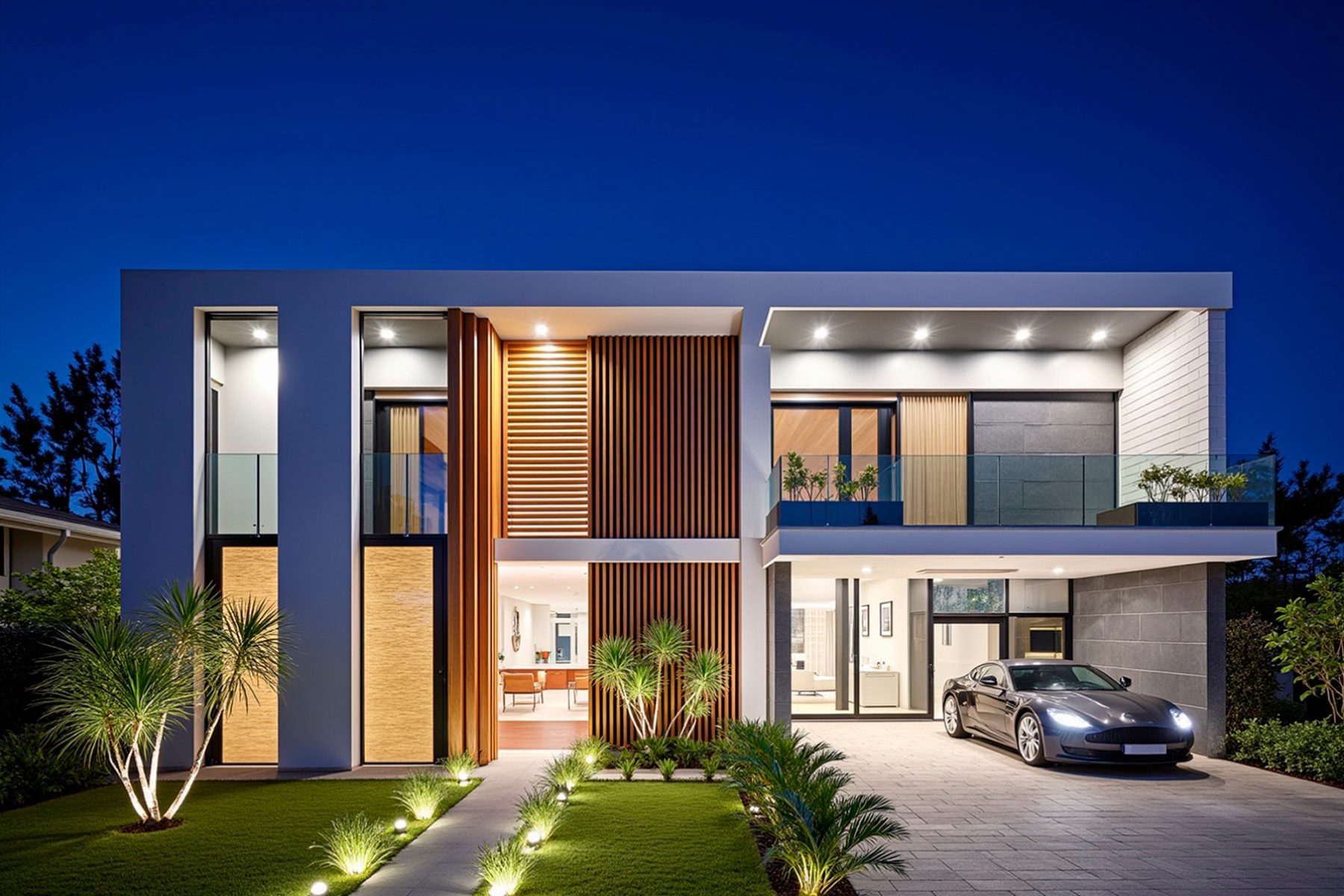 Projeto de arquitetura destinado a área de galeria referente a sessão de projetos de fachadas