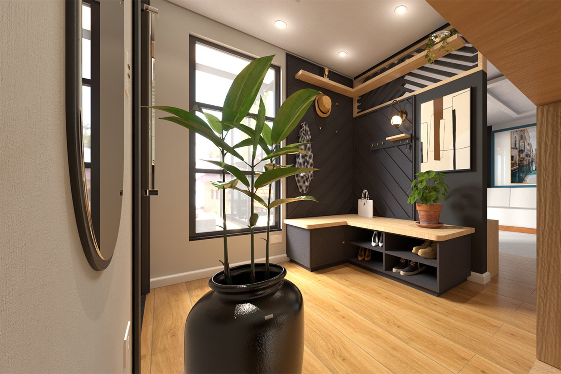 Projeto destinado a área de galeria da projetos de arquitetura