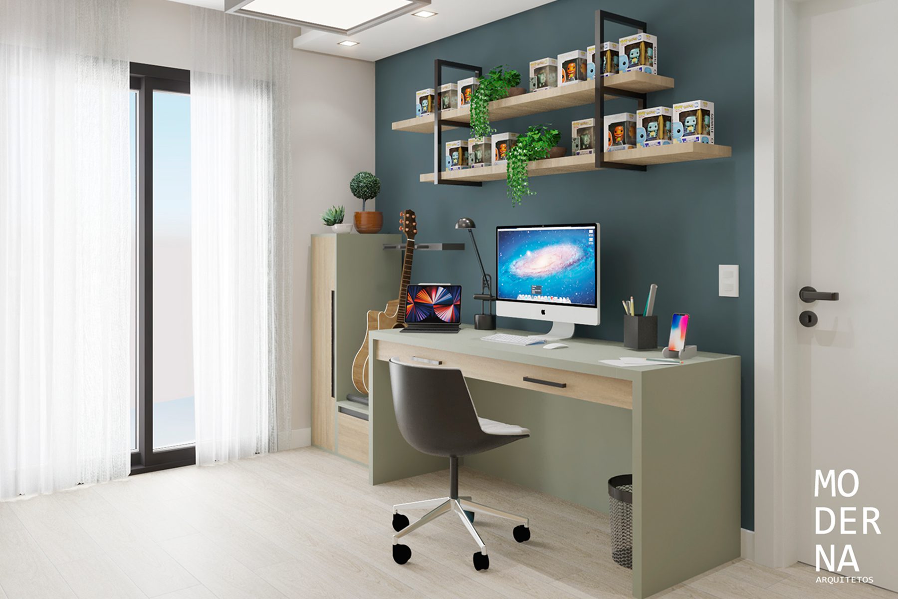 Projeto destinado a área de galeria da projetos de arquitetura