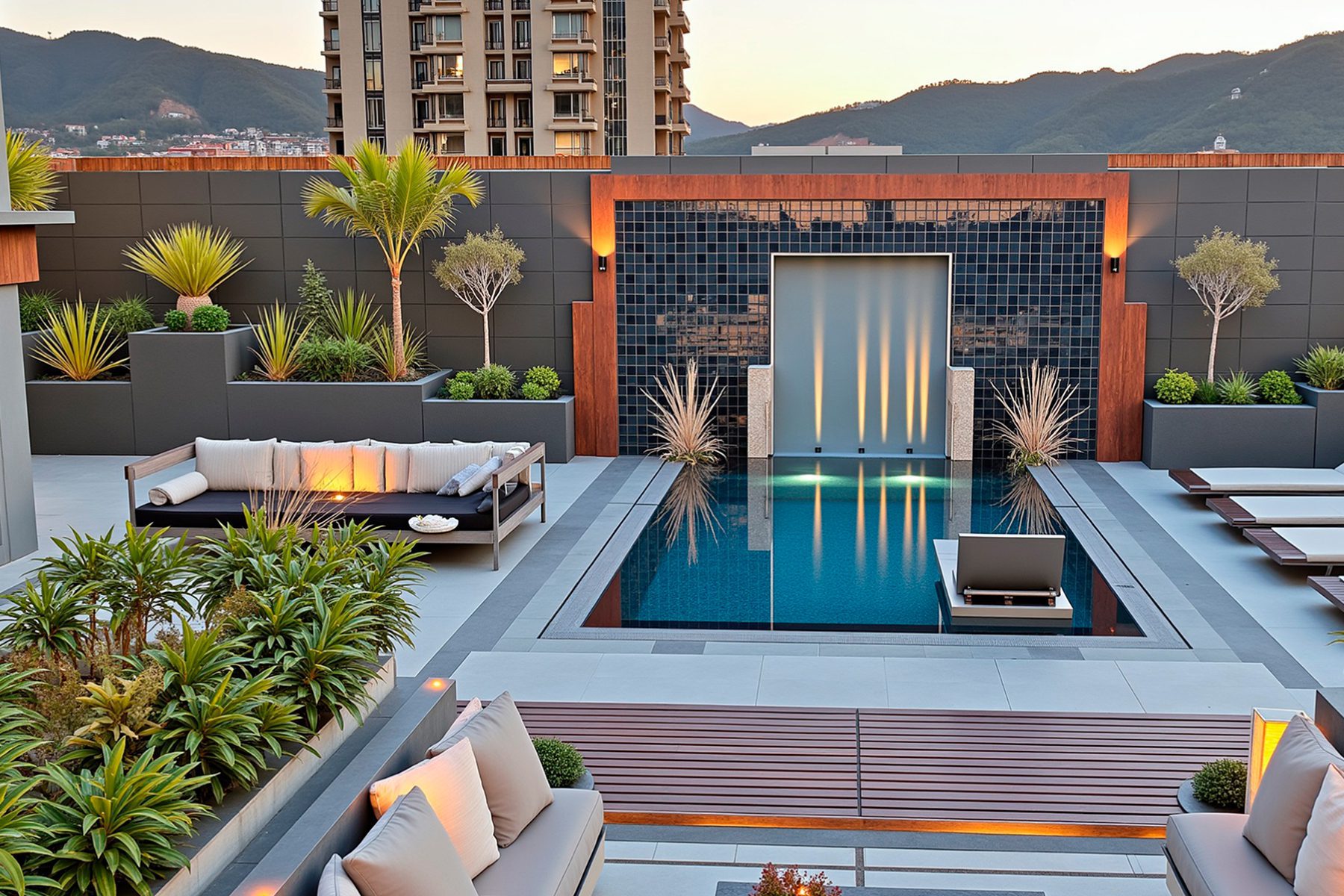 Projeto de arquitetura destinado a área de galeria referente a sessão de projetos de area externa