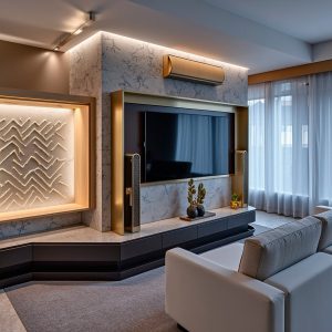 Projeto destinado a área de galeria da projetos de arquitetura