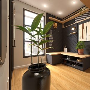 Projeto destinado a área de galeria da projetos de arquitetura