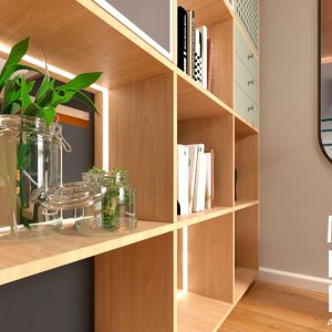 Projeto destinado a área de galeria da projetos de arquitetura