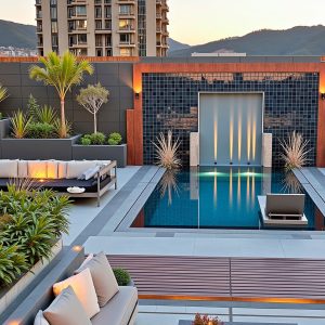 Projeto de arquitetura destinado a área de galeria referente a sessão de projetos de area externa